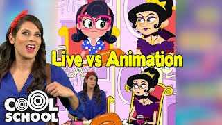 snow white ms booksy live vs animation full bedtime story for kids