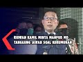 Ridwan Kamil Minta Mahfud MD Tanggung Jawab soal Kerumunan yang Berlarut