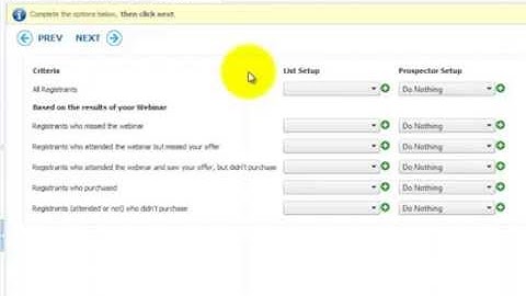 OfficeVP Tutorials: Automated Webinar: 06 List