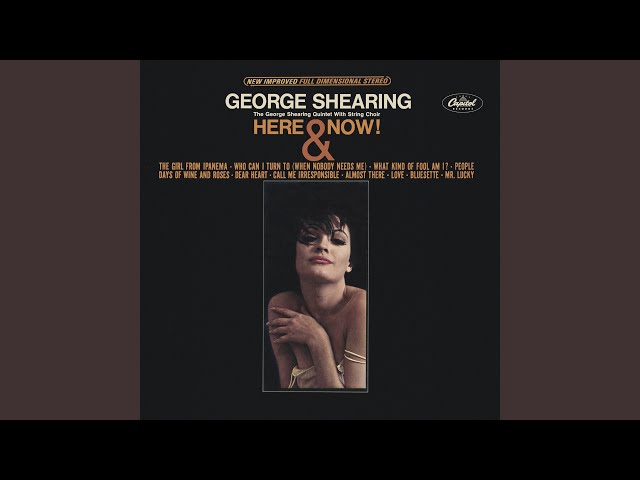 George Shearing - Call me irresponsible