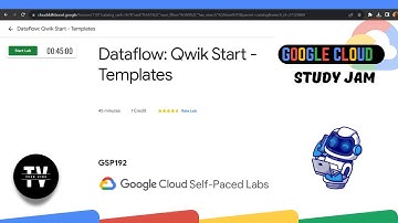 Dataflow: Qwik Start - Templates || [GSP192] || Solution