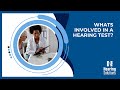 What's involved in a hearing test?