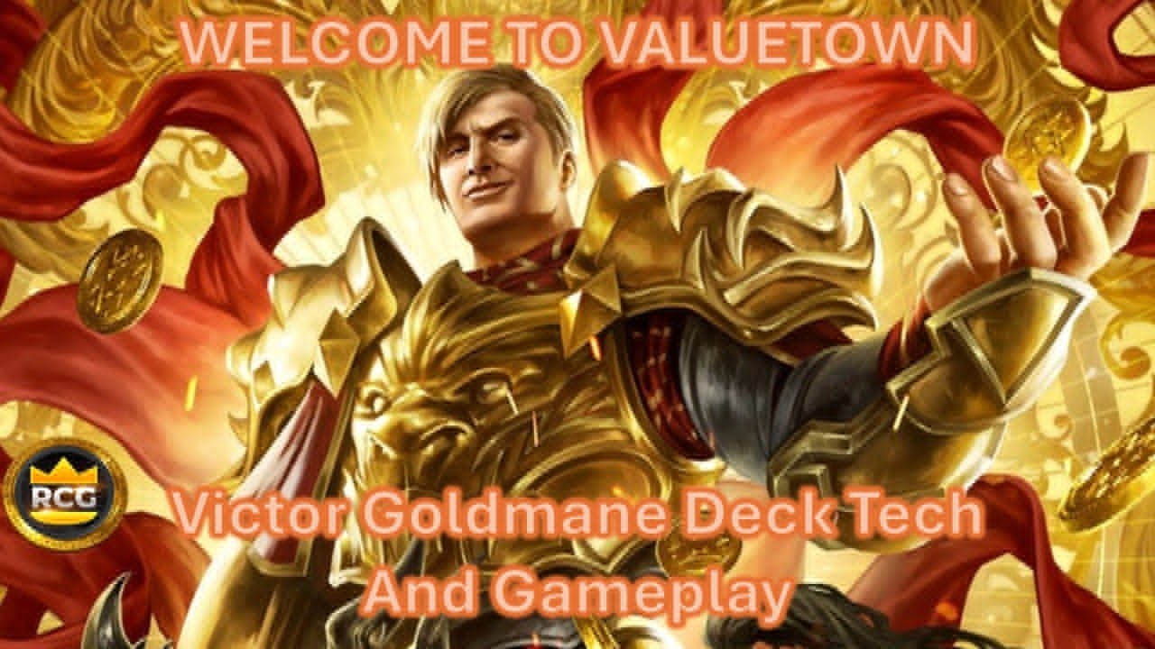 PLAY THIS GUARDIAN FOR PQ SEASON! Mill the field with Victor Goldmane - Flesh and Blood Deck Tech