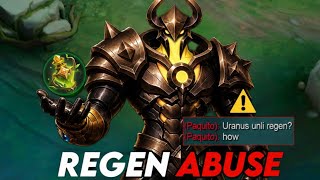 BEST GUIDE TO RANK UP FASTER USING URANUS UNLIMITED MAX SHIELD AND REGEN 2026! - Mobile Legends
