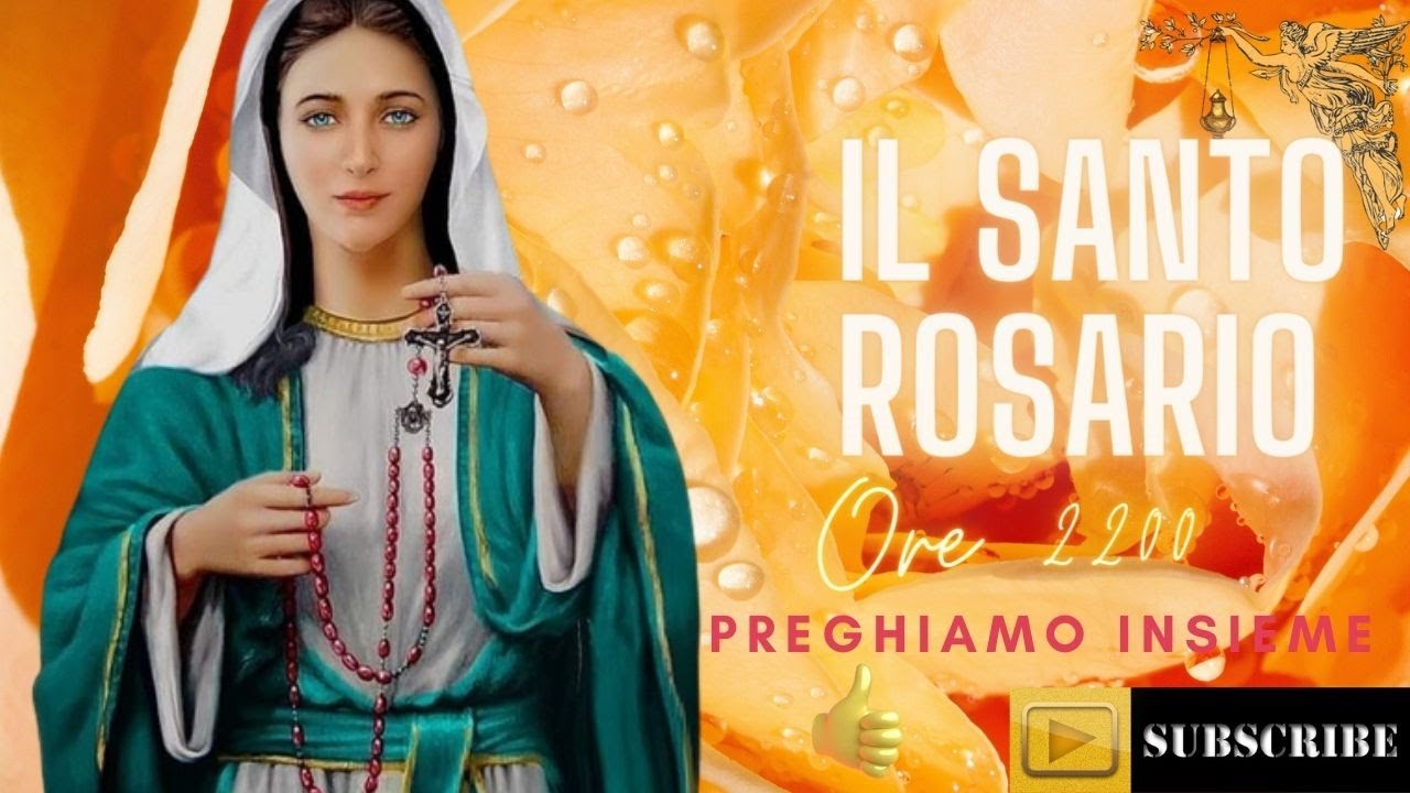 🔴S. ROSARIO A MARIA CHE SCIOGLIE I NODI -27 --3- 2024 - YouTube