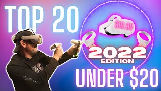 Top 20 Meta Quest Games Under $20!