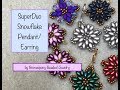 Snowflake Earrings/Pendant