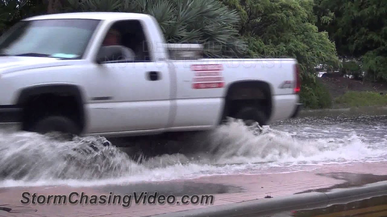 9/24/2013 Sarasota, FL Heavy Rain Footage
