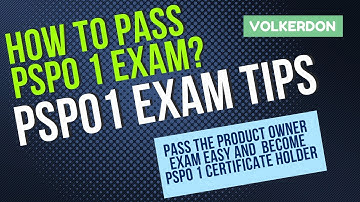 PSPO 1 exam tips / How to pass PSPO 1 certification and get 100%
