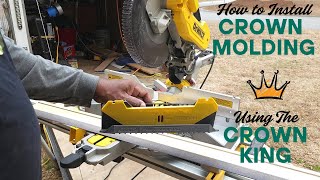 Effortless Crown Molding Installation: Kitchen Cabinets with the Crown King Jig! screenshot 4