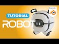 Modelé un robot estilizado desde cero en Blender