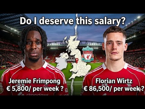 Liverpool's crazy transfers | career history, salary and market value of Frimpong and Florian Wirtz