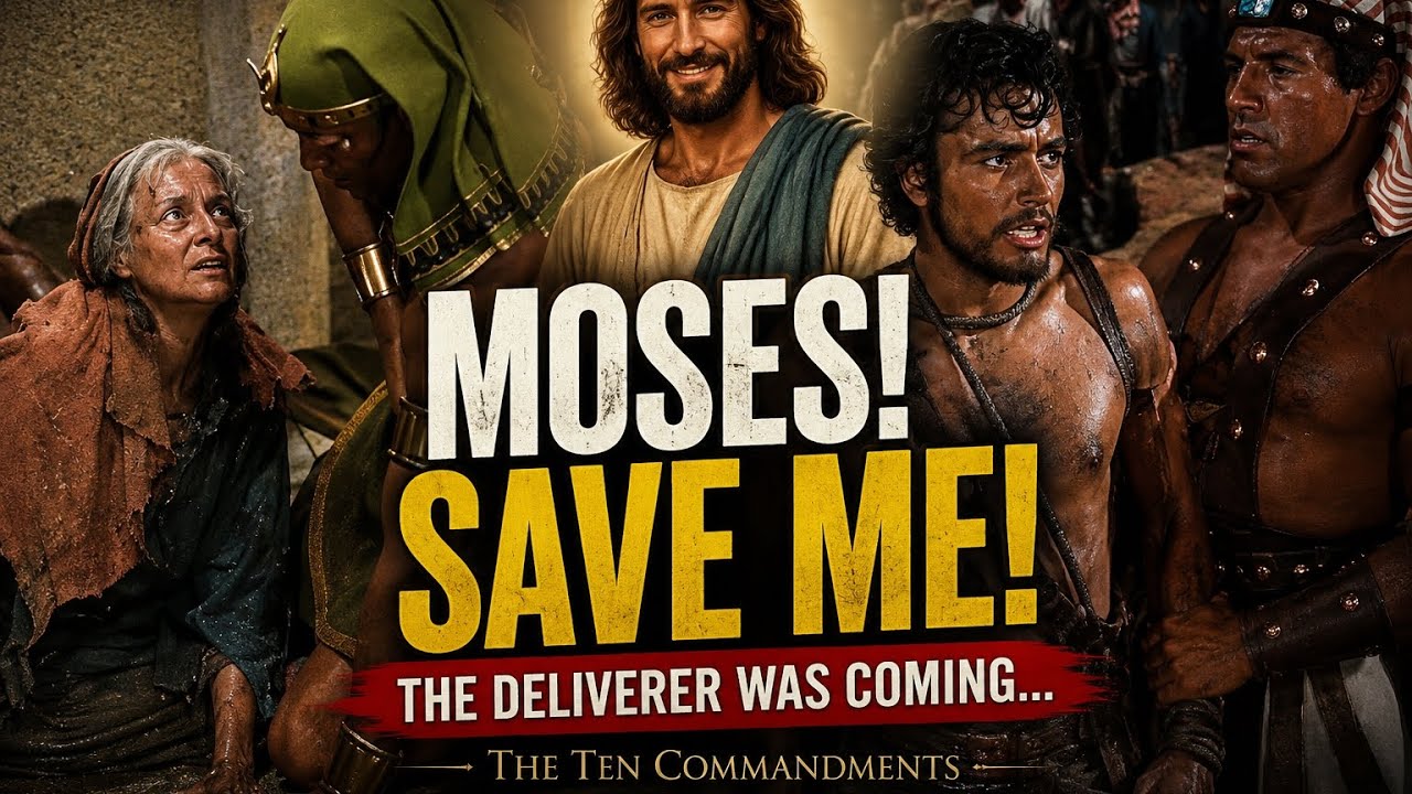 The Beginning of Moses’ Destiny | The Ten Commandments (1956) #viral #fyp #movie
