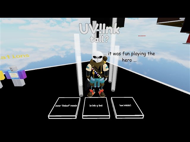 Ink Sans OBBY Fight - Roblox