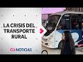 Pesadilla en el Terminal: La crisis del transporte rural que afecta a miles de vecinos