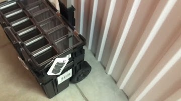 Обзор комплекта ящик тележка и органайзер