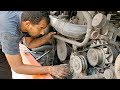 Scania Engine Repair Drive Belt Replacement