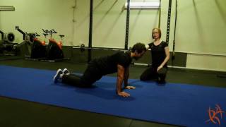 Exercise Tutorial: Pushup on Knees