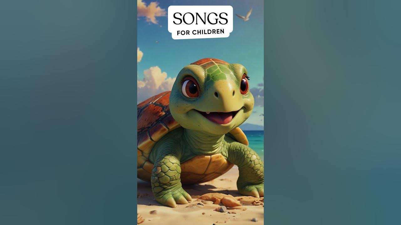 Song about Turtle "The Little Turtle" - Kids Song - Children Music