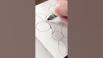 Occupied: Neurographic Art #zentangleeasyart #arttherapy #neurographicart