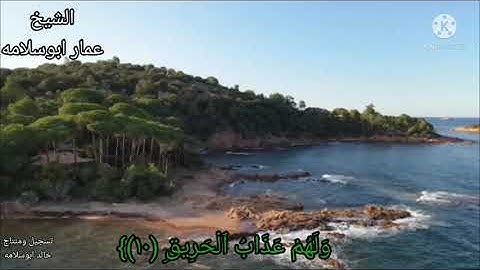 الشيخ عمار ابو سلامه.  .سوره البروج