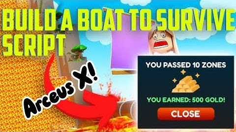 Arceus X - *OP* Build A Boat To Survive AUTO FARM SCRIPT - Roblox