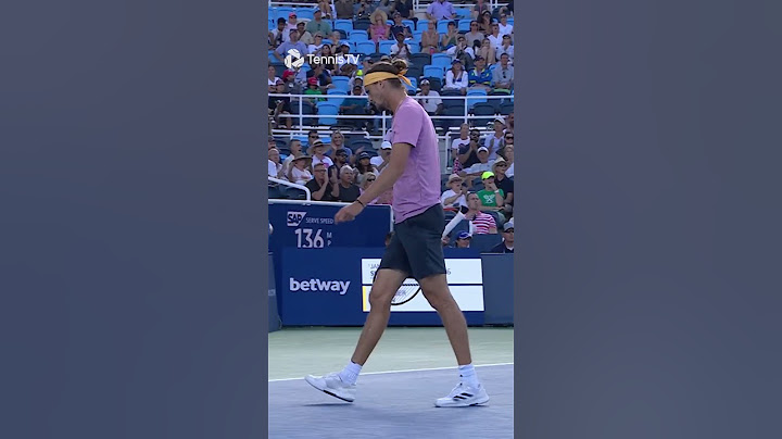 Sinner Gets Hit By Three Zverev Serves 🤕
