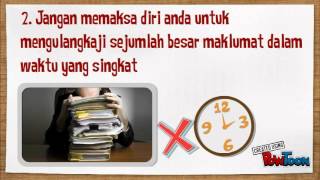 Tips Mengulangkaji Pelajaran