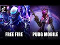 Tik Tok Free Fire Vs PUBG | Tik Tok Free Fire | Tik Tok PUBG