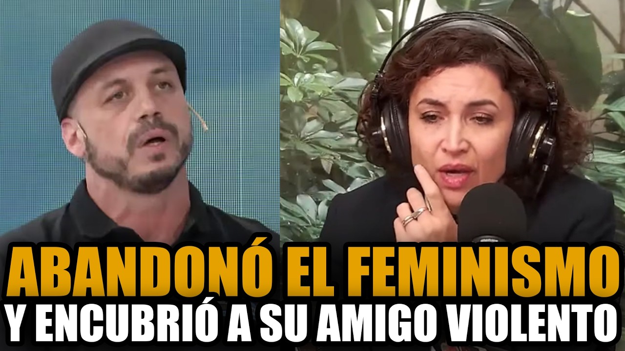 MENGOLINI ABANDONÓ EL FEMINISMO Y DEFENDIÓ A SU AMIGO VIOLENTO POR SER ZURDO
