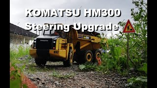 Komatsu HM300 Steering Upgrade
