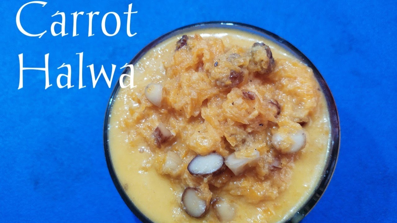 Carrot Halwa RecipeHow to make Carrot Halwa easily at homeHalwa