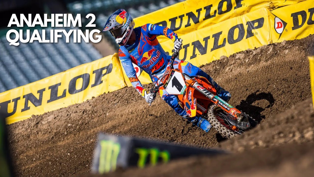 ANAHEIM 2 QUALIFYING SUPERCROSS 2024 YouTube
