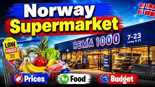 REMA 1000 Norway Supermarket Tour 🇳🇴 | Prices, Food & Budget Shopping Guide