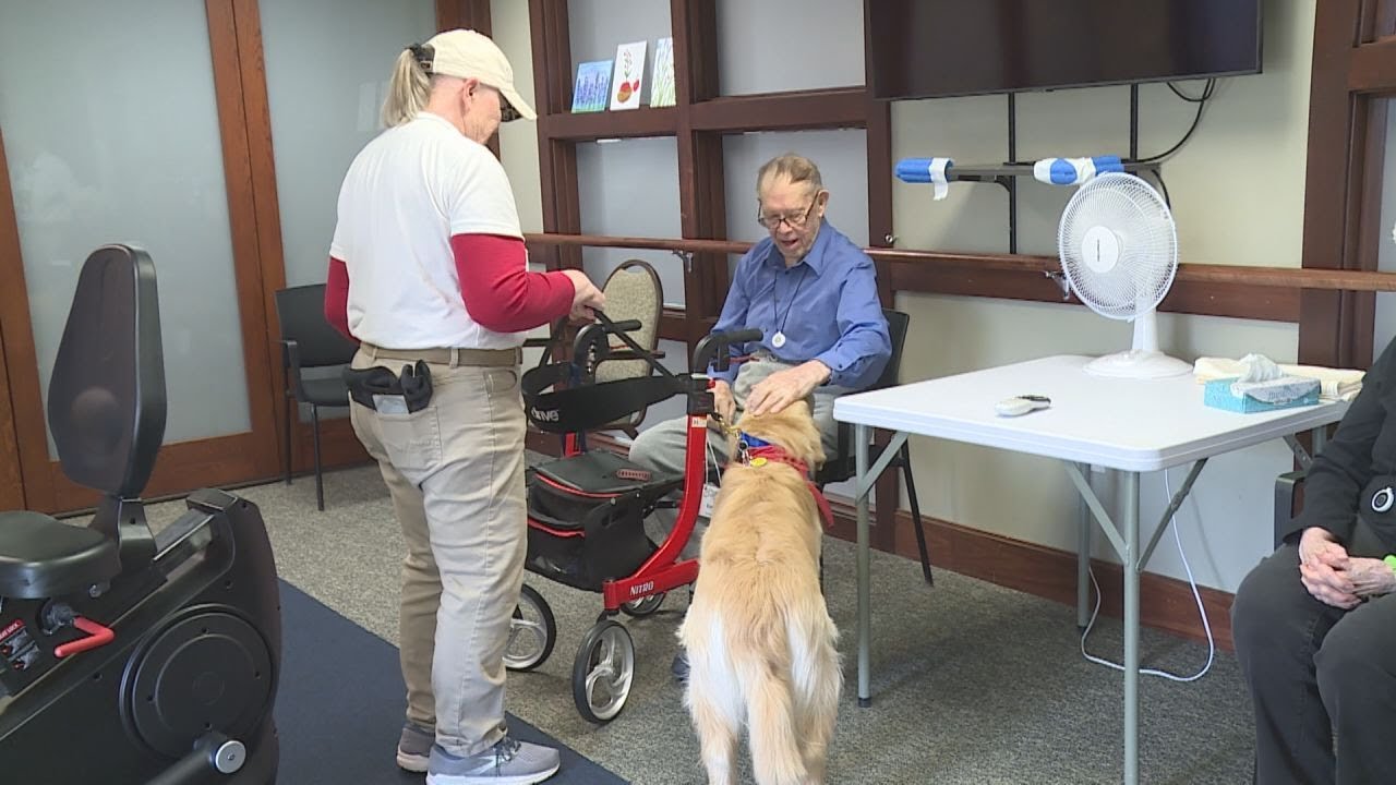 Therapy dogs visit assisted living residents at Good Samaritan Society ...
