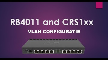 Mikrotik CRS1xx serie vlan configuratie voorbeeld