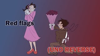 Red Flags Uno Reverse Meme Pizza Tower