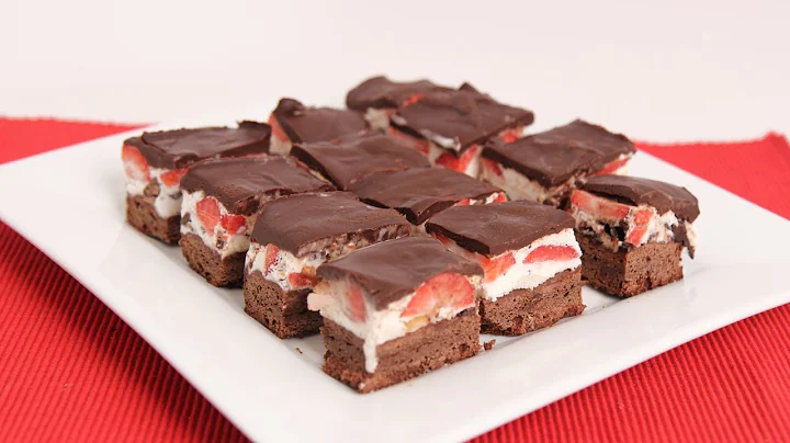 Brownie Ice Cream Bars Recipe - Laura Vitale - Lau...