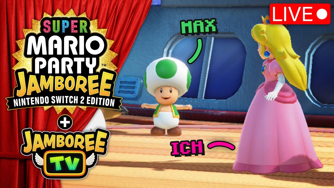 Brenzlige Situation! 🪅 Mario Party Jamboree + TV! | V-Stream 453