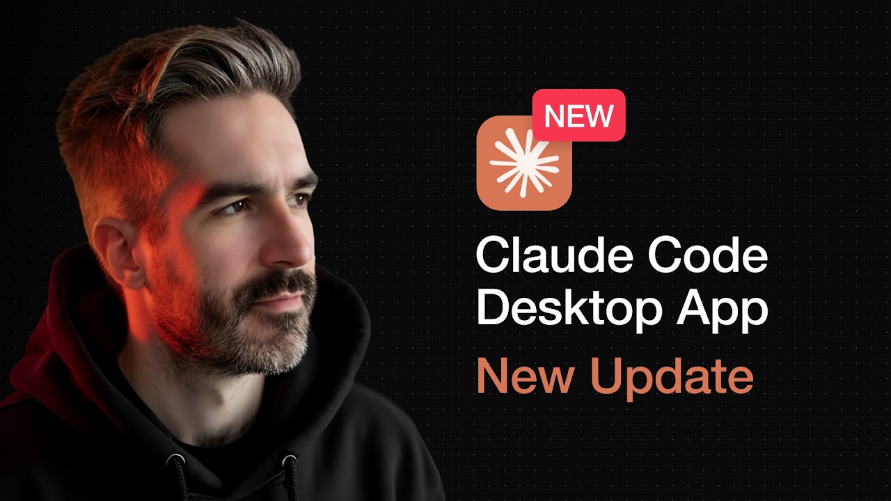 The New Claude Code Desktop App Just Dropped, And it Kills Cursor - YouTube