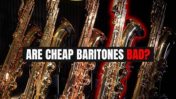 De BESTE studenten baritonsaxofoons vergeleken!