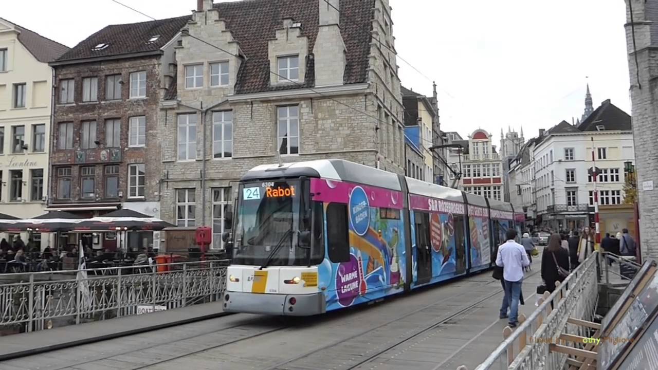 Exclusive Trams in Ghent, Belgium 2015 YouTube