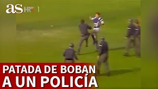 La Patada De Boban A Un Policía Serbio En Un Estrella Roja-Dinamo De Zagreb Diario As