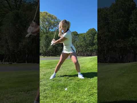 How to hit the flop shot! #funny #shorts #reels #golf #girl #asmr
