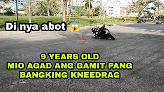 9 YEARS OLD KNEE DRAG BANGKING USING MIO