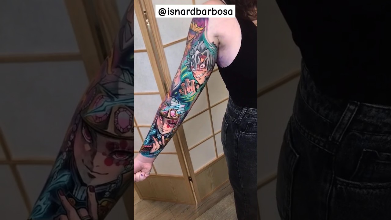 💎DEMON SLAYER TATTOO💎 by @isnardbarbosa 
