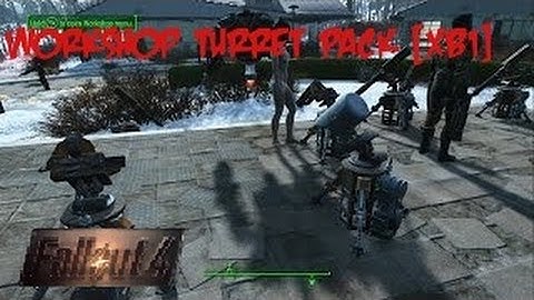 Fallout 4 Xbox One Mods|Workshop Turret Pack [XB1]