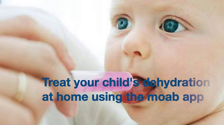 The moab app guides parents in rehydrating their c...