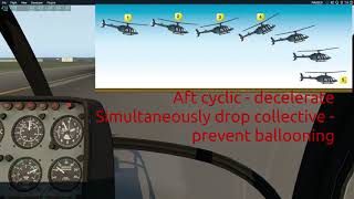 Helicopter Rapid Deceleration (Quick Stop)