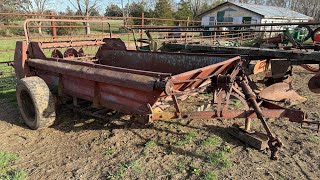 International PTO Driven Manure Spreader- Wyatt’s Tractor Sales Spring Farm Equipment Auction